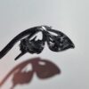 Butterfly Hair Pin (Forged Carbon)