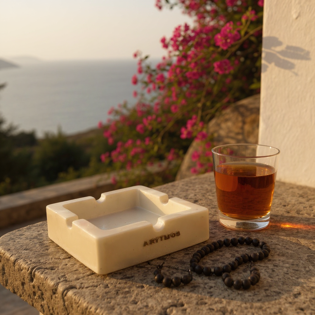 Madre Perola Square Ashtray